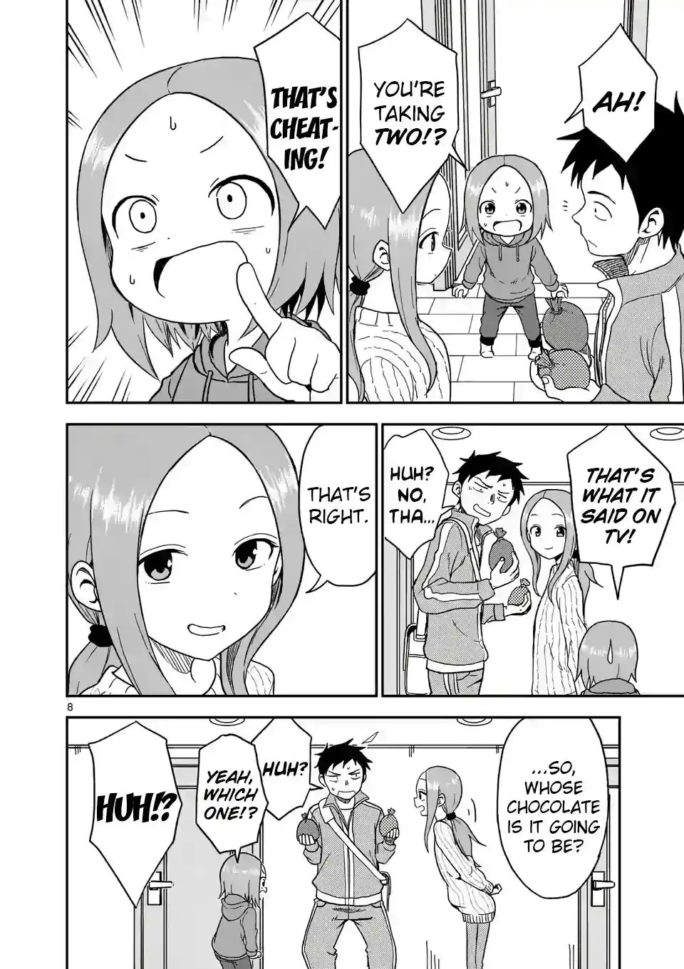 Karakai Jouzu no (Moto) Takagi-san Chapter 75 8